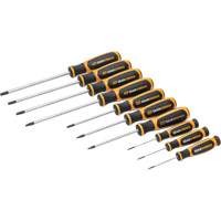 Torx&reg; Dual Material Screwdriver Set in Foam Storage Tray, 10 Pcs. Les Fournitures Industrielles Méga