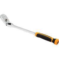 90-Tooth Dual Material Locking Flex Head Teardrop Ratchet Les Fournitures Industrielles Méga