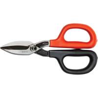 Cisaille de ferblantier droite, Longueur de coupe de 1-31/50", Coupe Droit Les Fournitures Industrielles Méga