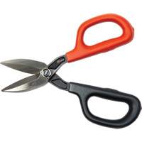 Cisaille de ferblantier droite, Longueur de coupe de 1-31/50", Coupe Droit Les Fournitures Industrielles Méga