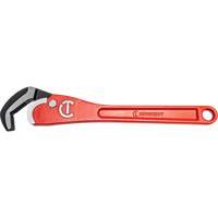 Cl&eacute; pour tuyau en acier auto-ajustable, Cap des m&acirc;choires 2-1/2", Longueur 16", Fini Rev&ecirc;tement en poudre, Prise Non-ergonomique Les Fournitures Industrielles Méga