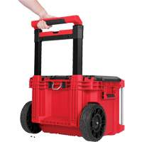 PACKOUT Rolling Tool Box, 18" x 22" x 19-1/2", Black/Red Les Fournitures Industrielles Méga