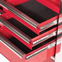PRC4211 Armoire roulante de s&eacute;rie Pro, 11 tiroirs, 42" la x 18" p x Rouge Les Fournitures Industrielles Méga