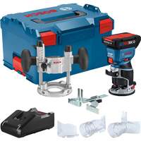 Ensemble de toupie &agrave; paume sans balai Colt avec bloc-pile CORE18V 4 Ah & base de plongeur Les Fournitures Industrielles Méga