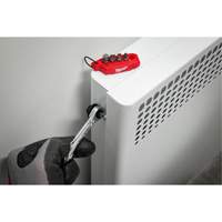 7-in-1 Multi-Bit Mini Ratchet, 5/16"/1/4" Drive, Plain Handle Les Fournitures Industrielles Méga