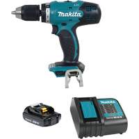 Ensemble perceuse-visseuse compacte LXT, Lithium-ion, 18 V, Mandrin 1/2"/1-7/16", Couple 420 lb-po Les Fournitures Industrielles Méga