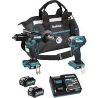 XGT Brushless 2-Tool Combo Kit, 40 V Les Fournitures Industrielles Méga