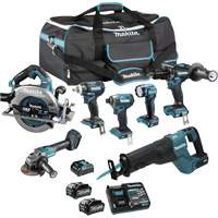 XGT Brushless 7-Tool Combo Kit, 40 V Les Fournitures Industrielles Méga