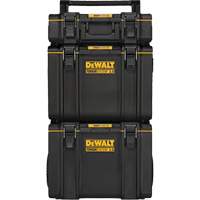 Syst&egrave;me de rangement sur roues TOUGHSYSTEM 2.0, 24" x 20-2/5" x 34-1/2", Noir/Jaune Les Fournitures Industrielles Méga