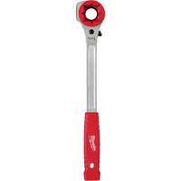 Lineman's High-Leverage Ratcheting Wrench with Milled Strike Face, 3/4"/1"/1-1/8" Drive, Ergonomic Handle Les Fournitures Industrielles Méga