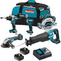18V LXT Brushless 5 Tool Combo Kit, 18 V Les Fournitures Industrielles Méga