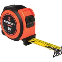 CONTROLTOUCH Tape Measure, 1-3/16" x 35', SAE Graduations Les Fournitures Industrielles Méga