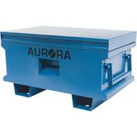 Jobsite Tool Box, 33" x 20-3/10" x 18-3/10", Steel, Blue Les Fournitures Industrielles Méga