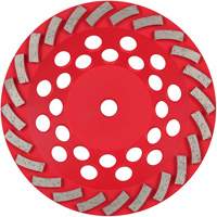 DIAMOND MAX Turbo 24-Segment Diamond Cup Wheel Les Fournitures Industrielles Méga