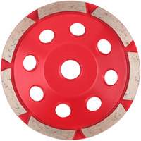 Single Row Diamond Cup Wheel Les Fournitures Industrielles Méga