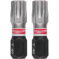 SHOCKWAVE Impact Duty Insert Bits, Torx, T-40 Les Fournitures Industrielles Méga