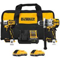 MAX* XR&reg; 3-Speed Hammer Drill & Impact Driver 2-Tool Combo Kit with XR POWERPACK Batteries, Lithium-Ion, 20 V Les Fournitures Industrielles Méga