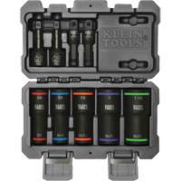 2-in-1 Impact Flip Socket Set, 5 Pcs, Impact Les Fournitures Industrielles Méga