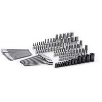 Jeu de forets SAE/m&eacute;triques, Torx externe/Hexagonale/Sph&egrave;re hexagonale/Torx/Torx inviolable, Prise 1/4"/3/8"/1/2", 84 mr Les Fournitures Industrielles Méga