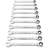 90-Tooth 12 Point Wrench Set, Ratcheting Combination, 12 Pieces, Metric Les Fournitures Industrielles Méga