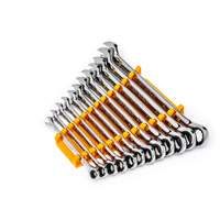 90-Tooth 12 Point Wrench Set, Ratcheting Combination, 12 Pieces, Metric Les Fournitures Industrielles Méga