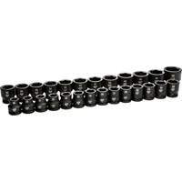 6 Point Metric Socket Set, 26 Pcs, Impact, 3/4" Drive Size Les Fournitures Industrielles Méga
