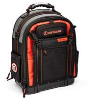 Sac &agrave; dos pour ouvrier, 18" lo x 10" la, Noir/Gris/Orange, Polyester Les Fournitures Industrielles Méga