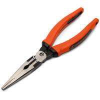 Pince &agrave; bec long Z2 avec poign&eacute;e &agrave; prise en cuir double mat&eacute;riau, 8" lo Les Fournitures Industrielles Méga