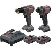 Compact Drill & Screwdriver Cordless Combo Tool Kit, Lithium-Ion, 20 V Les Fournitures Industrielles Méga
