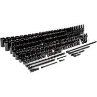 6-Point SAE/Metric Master Socket Set, 209 Pcs, Impact, Deep Les Fournitures Industrielles Méga