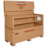 Model 90 Piano Box with Padlock, 72" W x 30" D x 49" H, Tan Les Fournitures Industrielles Méga