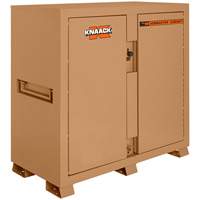 Armoire de chantier mod&egrave;le 99 avec deux portes et deux cadenas, Acier, 59,4 pi³, Havane Les Fournitures Industrielles Méga