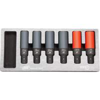 SAE/Metric Lug Nut Impact Socket Set, 6 Pcs, Impact Les Fournitures Industrielles Méga