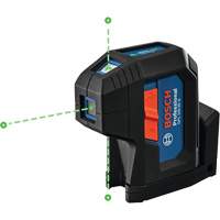 Laser dalignement autonivelant &agrave; faisceau vert &agrave; trois points Les Fournitures Industrielles Méga