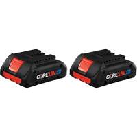 Batteries CORE18V &agrave; puissance avanc&eacute;e, Lithium-ion, 18 V, 4 A Les Fournitures Industrielles Méga