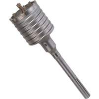 Foret-tr&eacute;pan pour marteau perforateur, 2-5/8", Profondeur de la coupe de 7" Les Fournitures Industrielles Méga