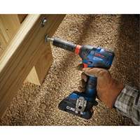 Two-In-One Bit/Socket Impact Driver/Wrench Kit, 1/2", 1800 in-lbs. Max. Torque, 18 V, Lithium-Ion Les Fournitures Industrielles Méga