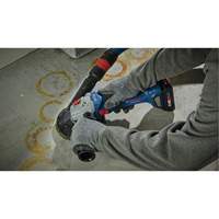 Rectifieuse angulaire sans balais avec interrupteur coulissant, Roue de 4-1/2", 18 V Les Fournitures Industrielles Méga
