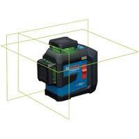 Laser dalignement/nivellement 360 &agrave; faisceau vert &agrave; trois points Les Fournitures Industrielles Méga