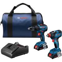 Ensemble de 2 outils, Lithium-ion, 18 V Les Fournitures Industrielles Méga