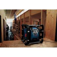 Radio de chantier avec Bluetooth 5.0 et station dalimentation, Lithium-ion, 18 V Les Fournitures Industrielles Méga