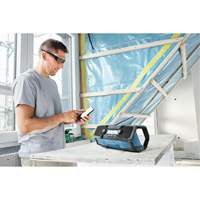 Radio de chantier compacte avec Bluetooth 5.0, Lithium-ion, 18 V Les Fournitures Industrielles Méga
