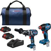 Ensemble de 2 outils, Lithium-ion, 18 V Les Fournitures Industrielles Méga