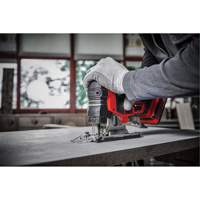 Scie sauteuse professionnelle sans fil &agrave; vitesse variable (outil seulement), 18 V, Lithium-ion, 0-3500 coups/min, 1-1/32" Longueur de la course Les Fournitures Industrielles Méga