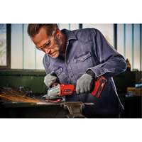 Rectifieuse dangle professionnelle sans fil (outil seulement), Roue de 4-1/2", 18 V Les Fournitures Industrielles Méga