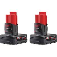 M12 REDLITHIUM XC4.0 Batteries, Lithium-Ion, 12 V, 4 Ah Les Fournitures Industrielles Méga