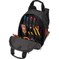 Sacs &agrave; dos Phantom pour outils &agrave; 36 poches, 11" lo x 14-1/2" la, Noir, Balistique/Polyester Les Fournitures Industrielles Méga