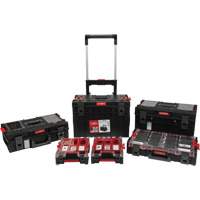 5-Piece Arx&reg; Rolling Toolbox Base Set, 25-1/5" x 19" x 54-3/5", Black Les Fournitures Industrielles Méga