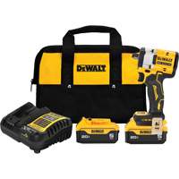 ATOMIC MAX* Cordless Impact Wrench With Hog Ring Anvil Kit, 20 V, 1/2" Socket Les Fournitures Industrielles Méga