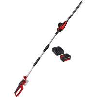 Taille-haie &agrave; perche sans fil avec batterie 4 Ah et ensemble de d&eacute;part de chargeur, 18", 18 V, &agrave; pile Les Fournitures Industrielles Méga